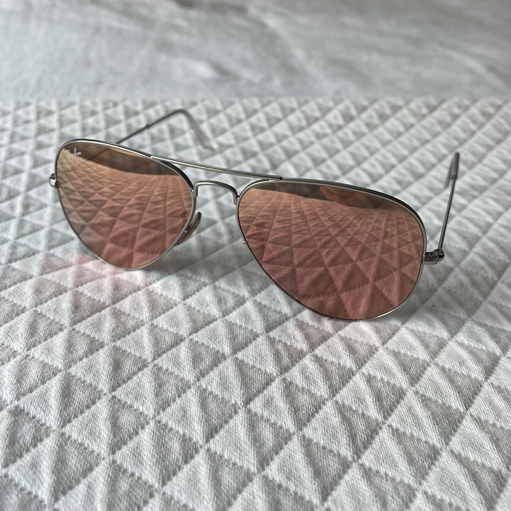 Ray Bans Mirrored Aviators